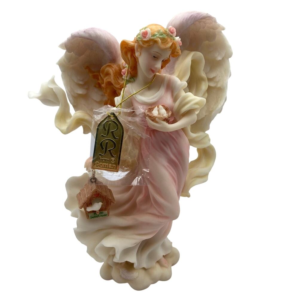 2000 Seraphim Classics Angel Leah Retired Bless Our Home Figure 2051411